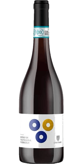 Rosso di Valtellina Nebbiolo DOC wine bottle